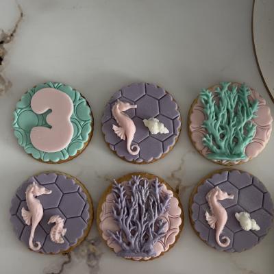 Cookies con fondant