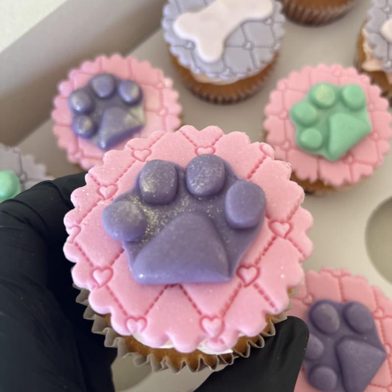 Cupcakes con fondant