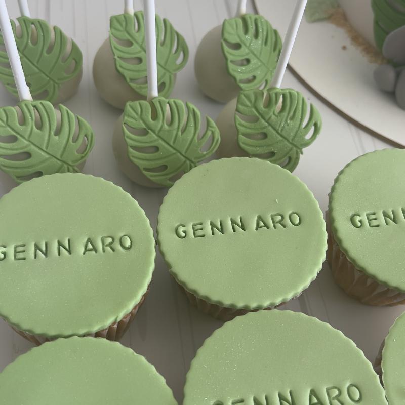 Cupcakes con fondant