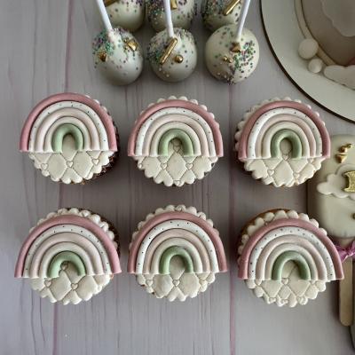 Cupcakes con fondant