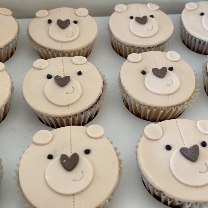 Cupcakes con fondant