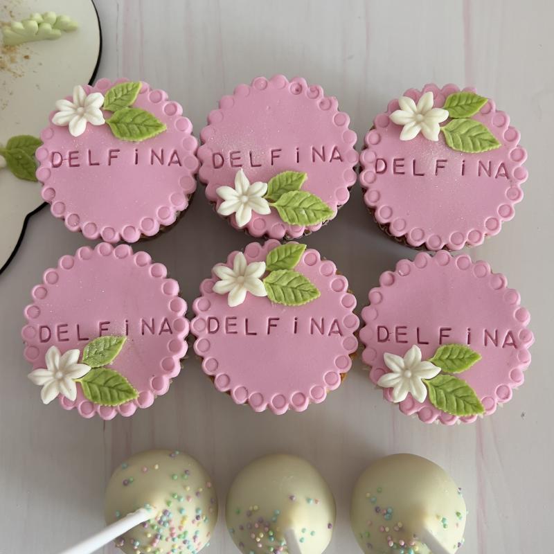 Cupcakes con fondant