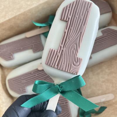 Paletas con detalles en azúcar