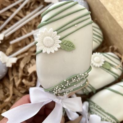 Paletas con detalles en azúcar