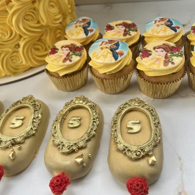 Paletas con detalles en azúcar