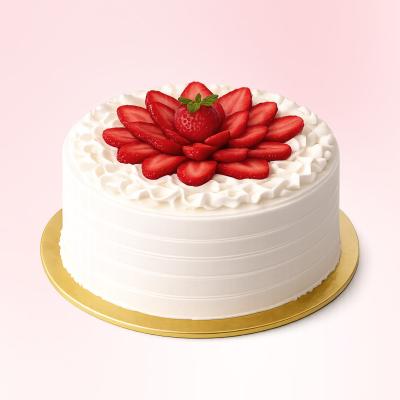 Postre Gateau de frutillas