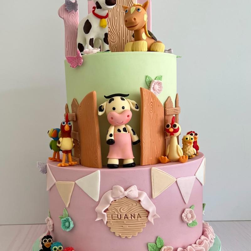 Tortas infantiles 2 pisos